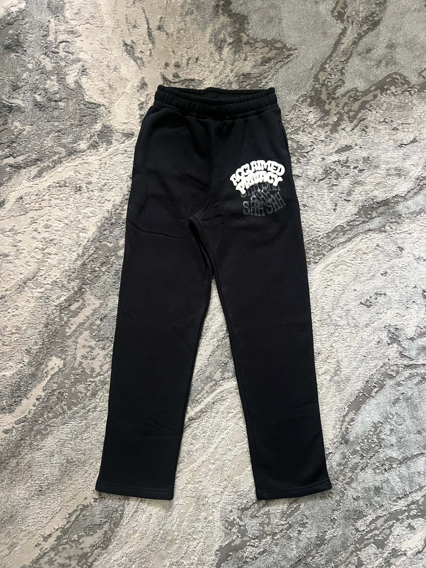 Puff print black